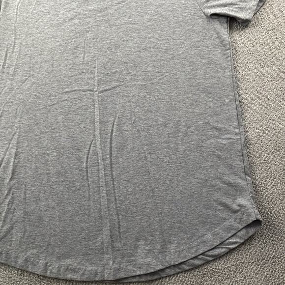 Cuts Clothing Shirt Adult Extra Large Gray Short Sleeve Active Athleisure Casual - Picture 5 of 14